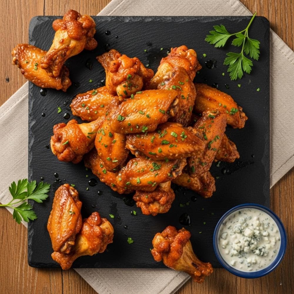 Crispy Baked Chicken Wings