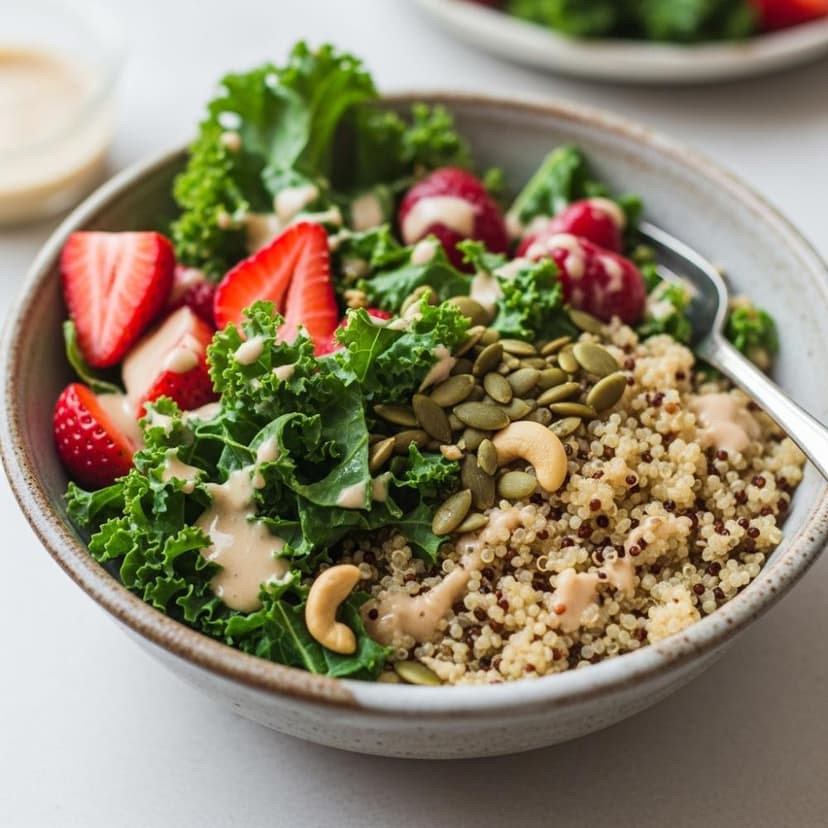 Nourishing Kale and Quinoa Bowl