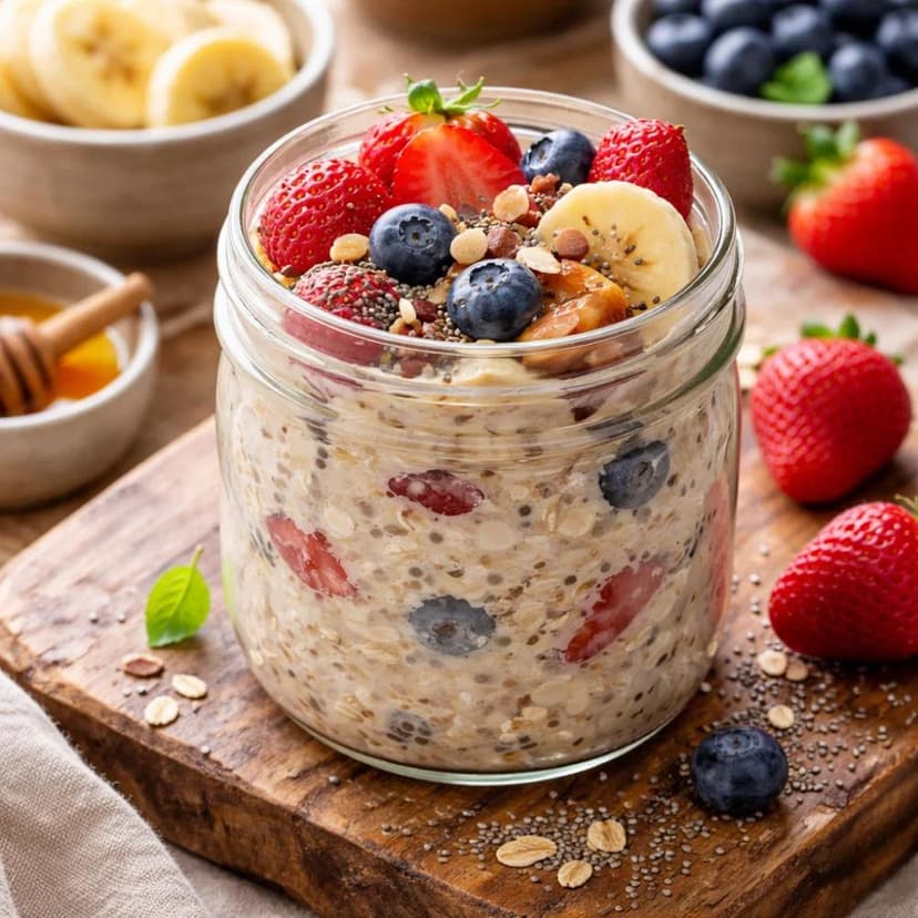 Overnight Oats — Easy Make-Ahead Breakfast Recipe