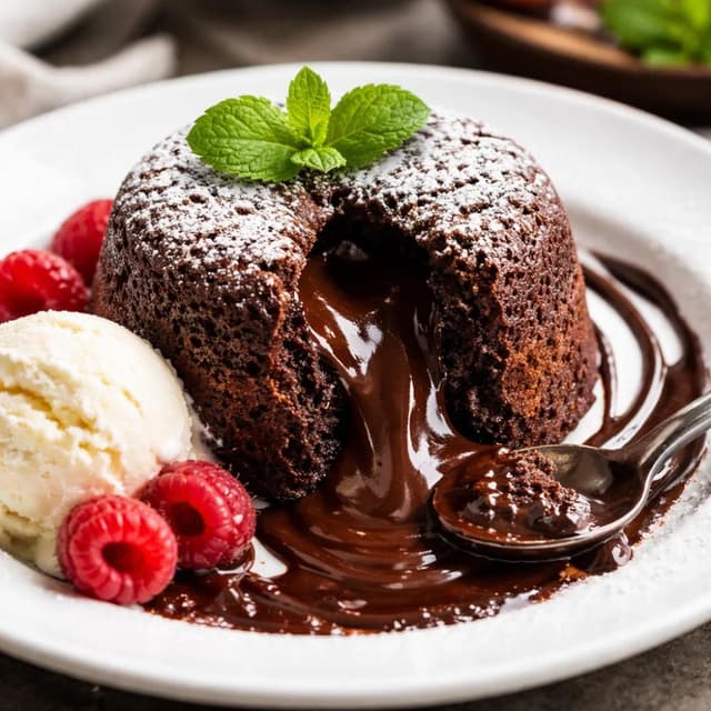 Classic Chocolate Lava Cake (Easy Restaurant-Style Dessert)
