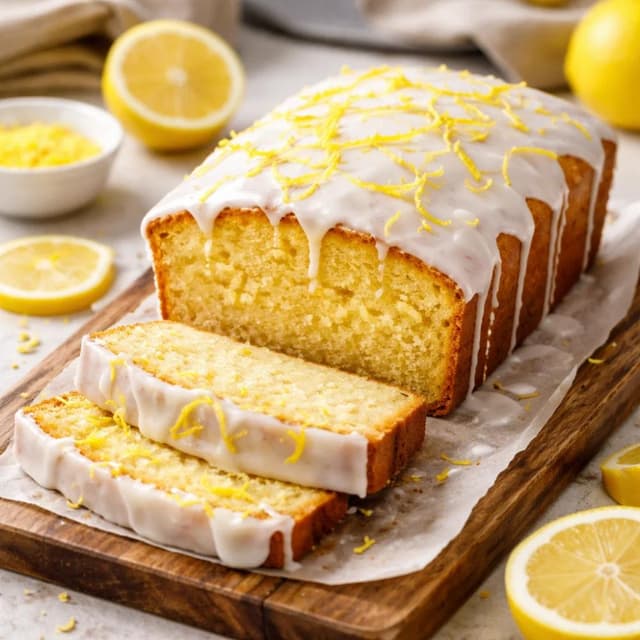 Lemon Drizzle Cake (Easy Loaf Cake Recipe)