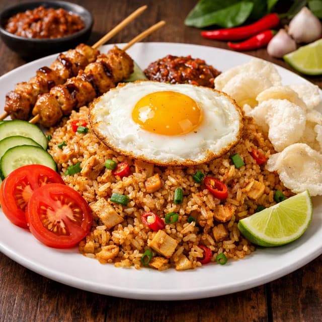 Nasi Goreng (Indonesian Fried Rice Recipe)