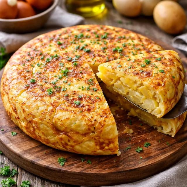 Spanish Tortilla (Potato Omelette Classic Recipe)