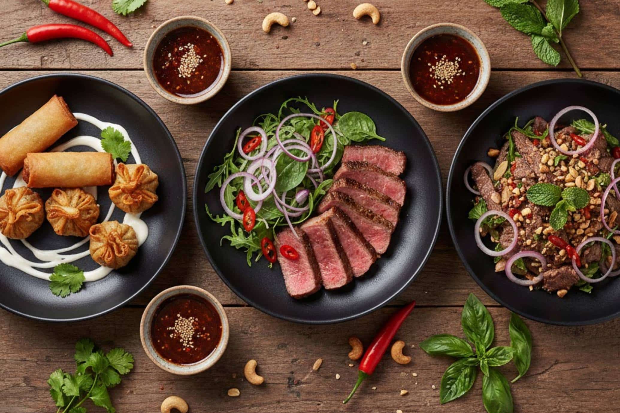 A spread of delicious homemade recipes and meals