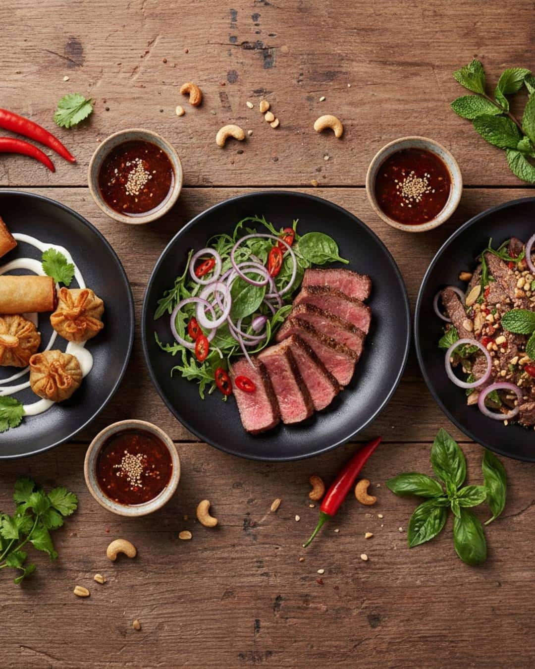 A spread of delicious homemade recipes and meals